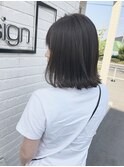 切りっぱなしボブ
