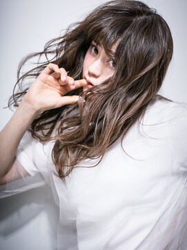 カバーヘア ブリス 大宮西口(COVER HAIR bliss) 抜け感暖色系カラー小顔セミウェットウェーブr大宮20代30代40代