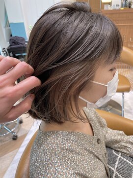 ロンド レグリーズ 立川(Lond leglise) 【槌矢圭悟】インナーカラー/ベージュ/デザインカラー