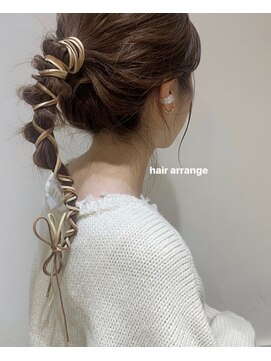 ビューバイネオリーブ 用賀店(Beau'r by neolive) インナーカラーベージュシアーカラーハイライト　用賀