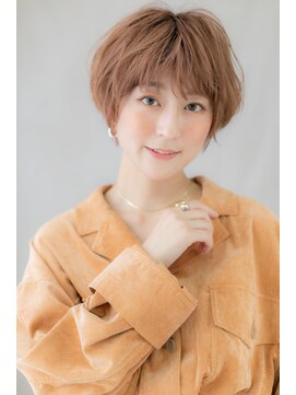 カバーヘア イヴ 戸頭店(COVER HAIR EVE) 透明感ハイトーンカラー小顔矯正立体カット301Y戸頭10代20代30代