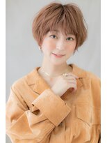 カバーヘア イヴ 戸頭店(COVER HAIR EVE) 透明感ハイトーンカラー小顔矯正立体カット301Y戸頭10代20代30代