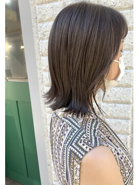 プチメゾントウキョウ(Petit Maison Tokyo) 大人かわいい外ハネボブ_マロングレージュ