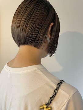 キコエル 三軒茶屋(kikoeru) 外国人風透け感ぷつっとボブ