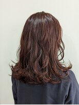 ウミト(Umito)&nbsp;ミディアム　オレンジブラウン　ローレイヤー