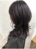 【Lond naitre高橋】ショコラピンク暗髪レイヤー/ペールベージュ