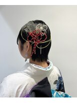 バズ(BUZZ) 成人式卒業式に!水引アレンジ!