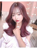 ルイ(LOUIS)&nbsp;【 LOUIS 】ブリーチなしで叶う チェリーピンク