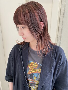 ヘアーデザイン シュシュ(hair design Chou Chou by Yone) ハイライト&ピンク♪