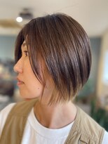ローズヒップ(ROSE HIP)&nbsp;ボブ/切りっぱなしボブ/外ハネ/小顔/前上がり/前下がり/ひし形/
