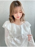 髪質改善イノアカラー×美髪☆韓国風レイヤーボブ[大宮]