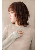 フレンチカジュアルイヤリングカラーボブウルフZ川口20代30代