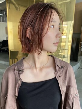 スクリーン(SCREEN) ボブ/チェリーブラウン/外ハネボブ/三ノ宮/三宮/元町/居留地