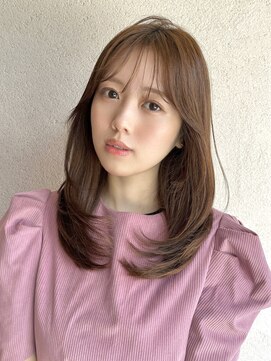 ルル 表参道(lulu.) レイヤーカット レイヤーロング ミディアムレイヤー