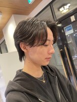 オーシャントーキョー サニー 原宿(OCEAN TOKYO Sunny)&nbsp;ニュアンスパーマハンサムショートセンターパートシースルー