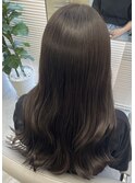 髪質改善カラー×グレージュ