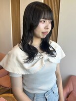 ロジェブルー(Rosier Bleu)&nbsp;【暗髪】暗めカラーでも重くならない！透け感あるカラー