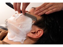トラッドバーバースタイル 中野店(TRAD BARBER STYLE)の雰囲気（お顔剃り）