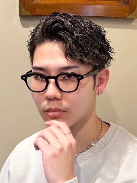 ヒロ銀座 バーバーショップ 札幌本店(HIRO GINZA BARBER SHOP) アップバングリバースパーマ