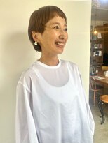 ヘアーアイストゥーレ(HAIR ICI TRE)&nbsp;20代30代大人可愛い小顔ショート丸みボブウルフカット