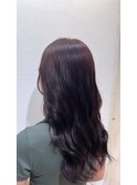 ラベンダーグレーメルティカラーフェミニンロングリタッチ所沢