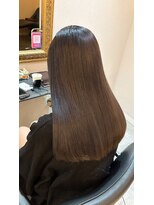 ネウィサリュー 立川(newi saLyu)&nbsp;髪質改善透明感カラー顔まわりレイヤーカット韓国20代30代40代