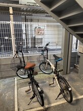 奥へ進と当店専用の駐輪場がございます☆※近隣への無断駐車に関しては責任を負いかねます※