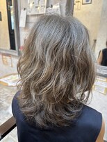 シンミシエル 京都北野白梅町(shinmiciel) フンワリレイヤー前髪ありイメチェン30代40代50代60代ウルフ