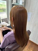 愛されストレートロング/秋カラー/髪質改善/小顔/紫外線ケア