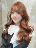 クム(kumu)&nbsp;★美髪縮毛矯正くびれ巻き◎小顔カット×ツヤ感ショコラブラウン