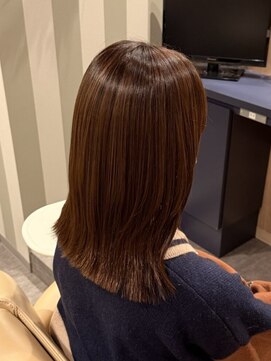 カミケンパセオ(kamiken.paseo) 美髪ミディアムストレート【カミケンパセオ/福島】