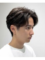 エテバイリリア メンズサロン 堺市駅前店(ete by LILIA.)&nbsp;メンズカット/ニュアンスパーマ/センター分け