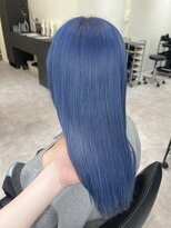 アドネ プライム(adne prime)&nbsp;ハッシュカット/スモーキーカラー/ダークブルー/ブルー/レイヤー