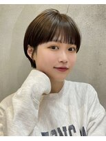 グランアージュ 錦糸町(grandage)&nbsp;前髪ありコンパクトショート丸みショート耳かけショート