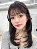 エジョン 三鷹店(Aejon)&nbsp;三鷹顔周りレイヤーボブハッシュレイヤー結べるレイヤーカット