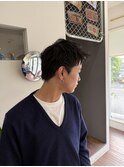 メンズカット/スパイキーショート/フリンジカット/刈り上げ
