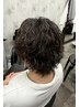 「廣中指名」メンズカット+メンズパーマ+トリートメント