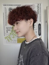 ウーズ ハラジュク(Ooze.HARAJUKU) 刈り上げマッシュプードルパーマ