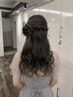 【結婚式・お呼ばれに♪】トレンドヘアセット ¥4,400