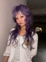 ユルク(JURK nagoya)&nbsp;栄/ハッシュカット/グレージュ/デザインカラー