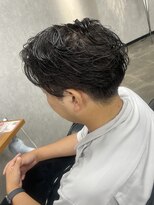 フラワーバイ ビーガーデン(FLOWER by B.GARDEN)&nbsp;かきあげセンターパート＋ダークグレー