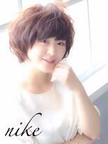 ニーケ 池袋 池袋西口(nike)&nbsp;【nike池袋】小顔ショート☆外国人風カラー☆8stepハホニコ☆