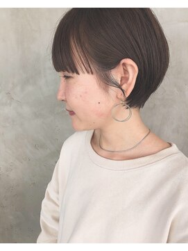 ヘルベチカ・ヘア(Helvetica hair) [helvetica hair] tagu short