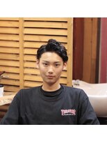 カイバーバーバイウッズ(Kai Barber by woods)&nbsp;men's cut perm