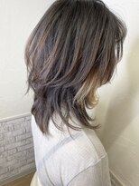 シュリット(schritt)&nbsp;インナーカラーウルフ　　小岩井