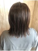 切りっぱなしボブ