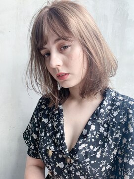 アイティー バイ アルバム 浦和店(IT by ALBUM) ナチュラルカール_オリーブカラーセミウェットウェーブ_37789