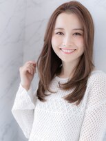 ローマ ギンザ(ROMA Ginza)&nbsp;【ROMA銀座】大人可愛いかきあげバングナチュラルレイヤーロング