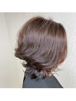 ヘアーアンドメイク ドレス(DRESS)&nbsp;白髪ぼかしハイライト