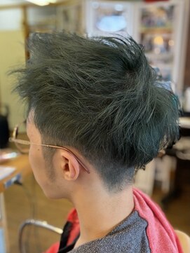 ギャロップヘアー 2ブロック×マットカラー
